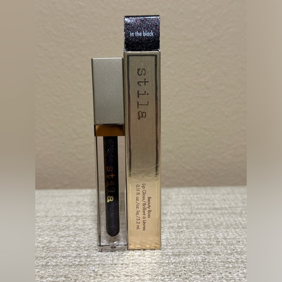 Stila Beauty Boss Lipgloss, In The Black, NIB - Picture 1 of 1
